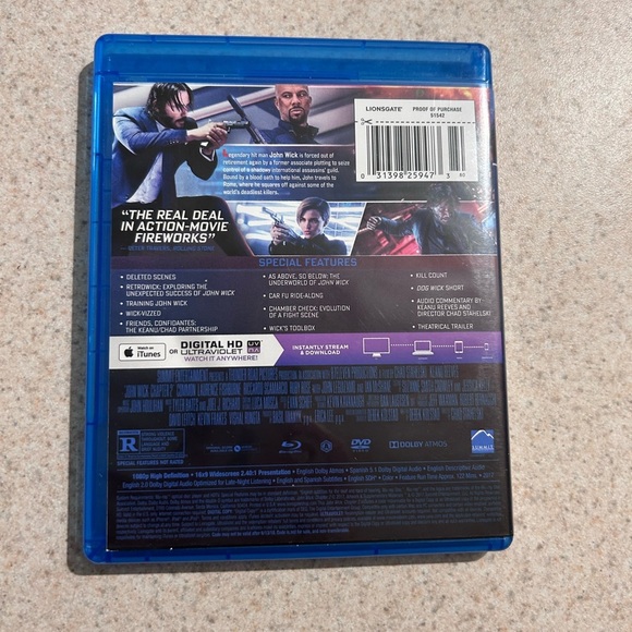 John Wick: Chapter 2 Blu-ray Disc - Picture 3 of 3